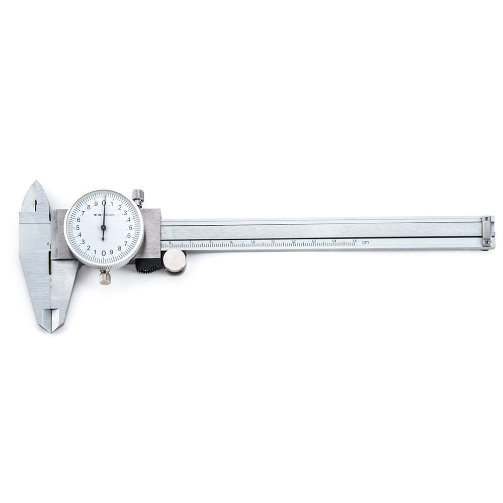 150mm measuring carbon steel measurement accuracy 0.02mm  internal digital dial vernier caliper