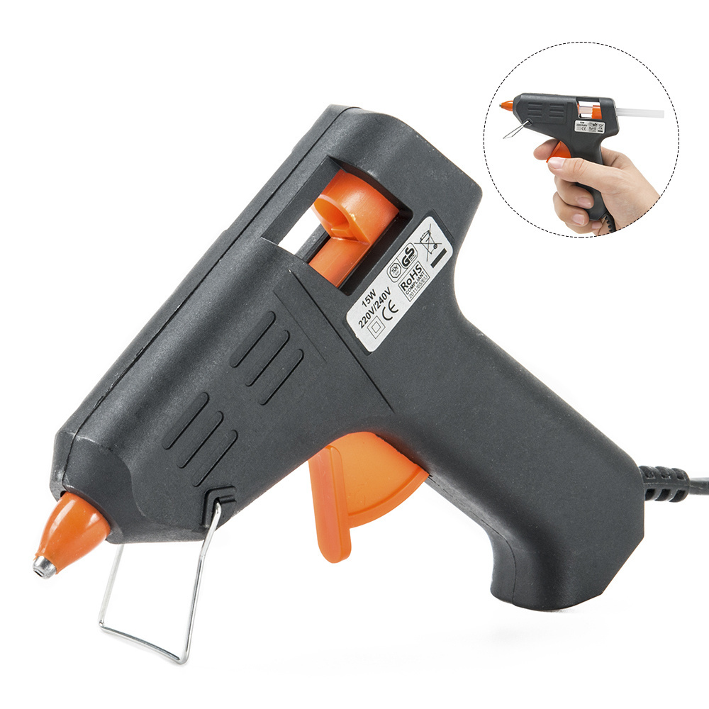 15W high temp mini glue gun electric handmade DIY tool hot-melt glue guns hot glue gun