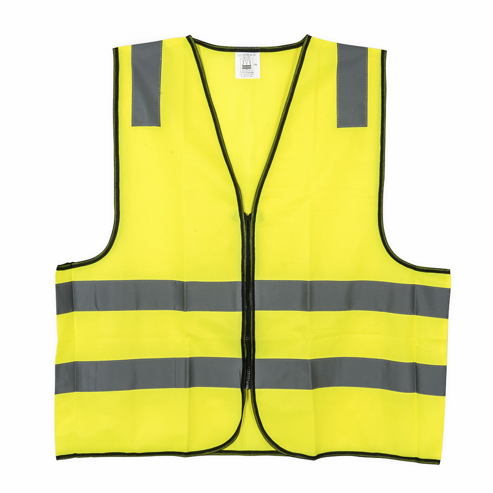 Yellow Orange Clothing High Visibility Reflective Safety Vest