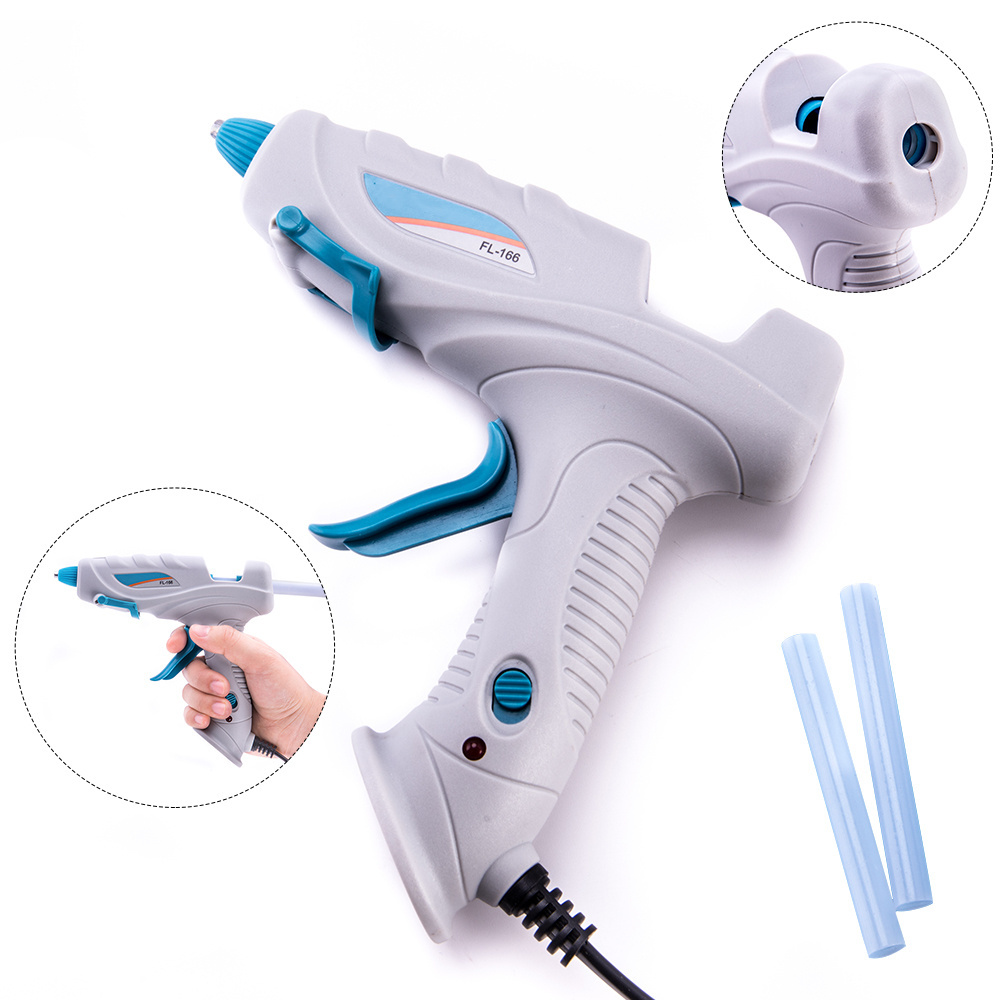 80w High Temp Electric Handmade Art Crafts DIY Glue Gun Tool Hot-Melt Glue Guns Hot Glue Gun