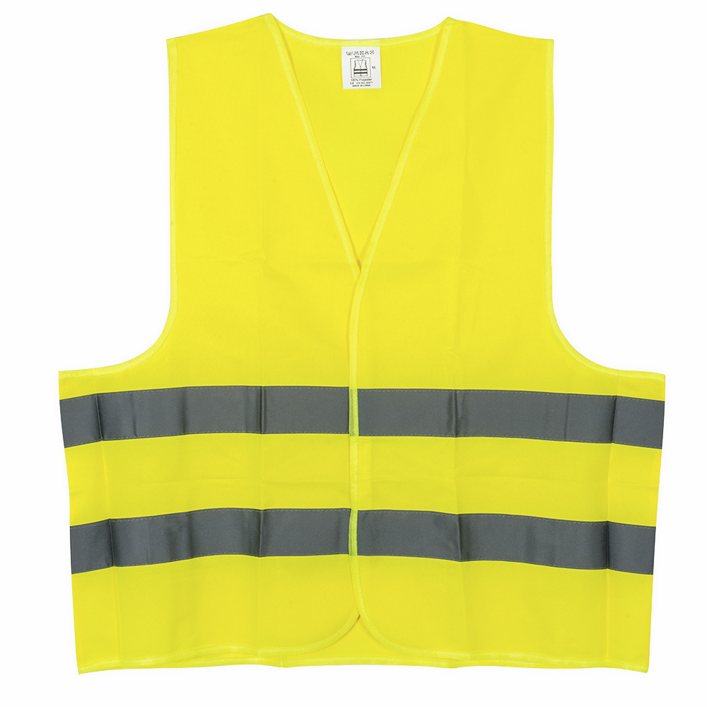 Yellow Orange Clothing High Visibility Reflective Safety Vest