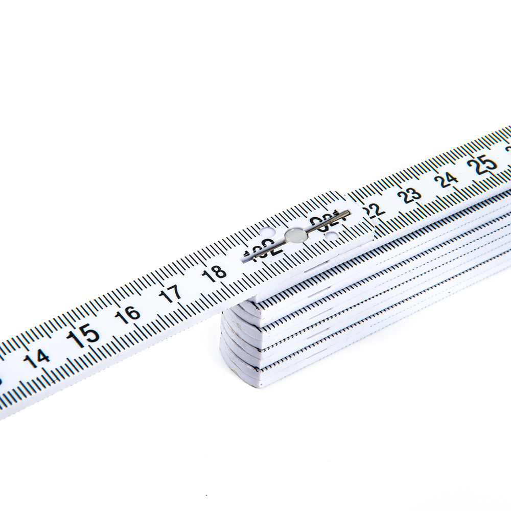 2m 10 folds multifunctional measuring tools extension foldable flexible scale plastic folding ruler