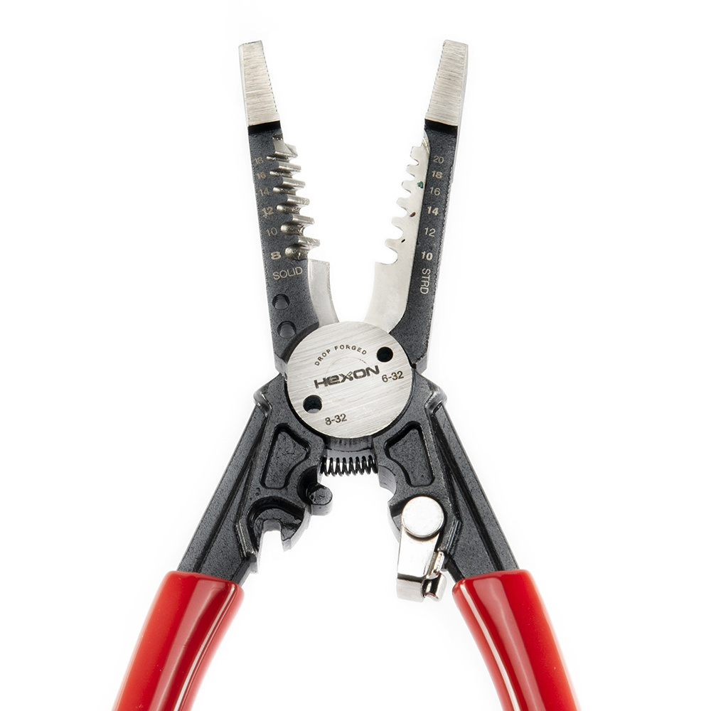 Multifunctional electricians safety lock bolt cutter wire stripper crimper cutter tool combination wire reaming stripping pliers