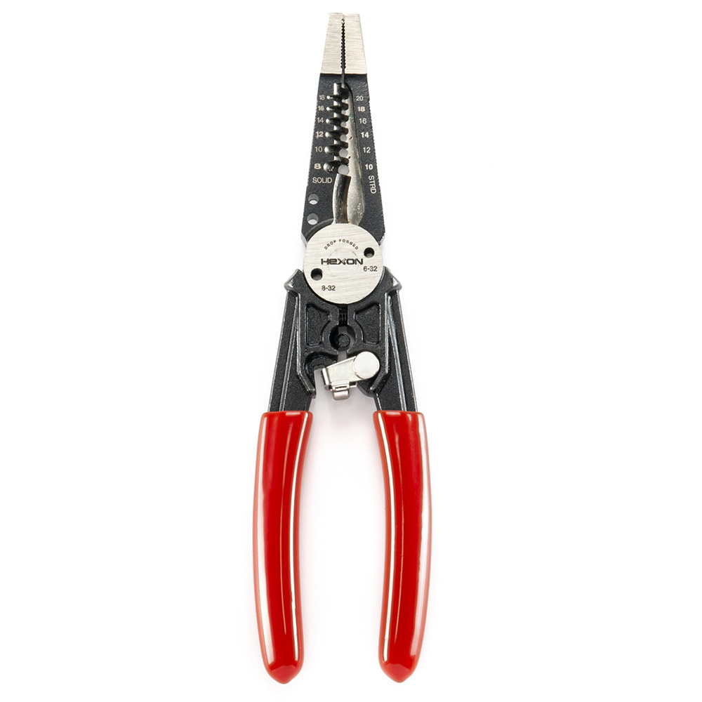 Multifunctional electricians safety lock bolt cutter wire stripper crimper cutter tool combination wire reaming stripping pliers