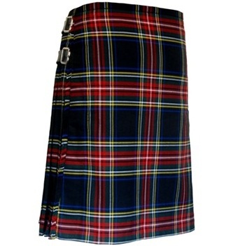 Custom Logo High Quality Tartan Kilt For Sale Scottish Bagpiper Kilt New Design Cheap Wool Kilt