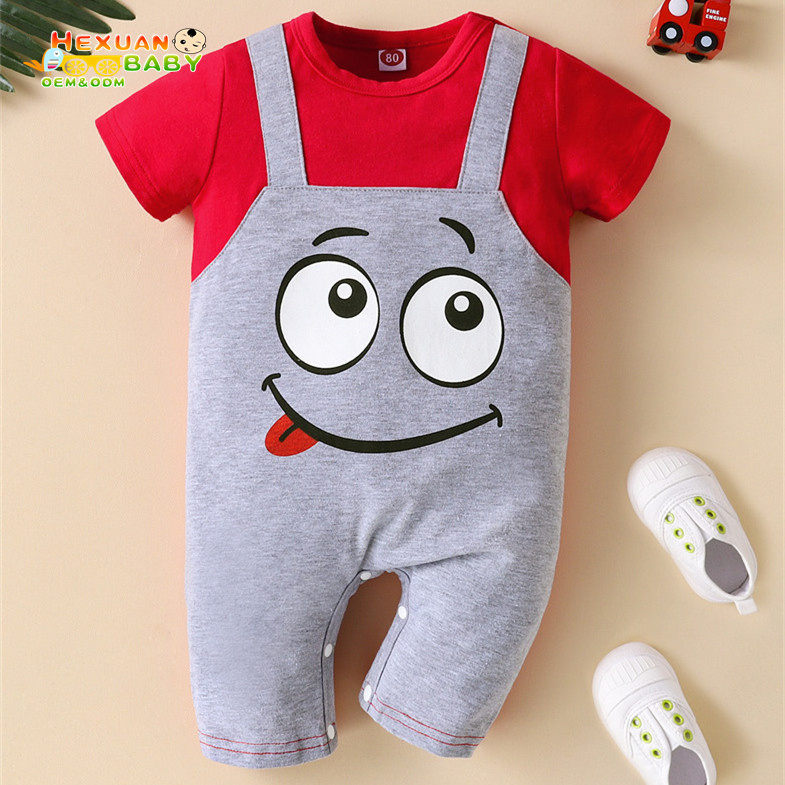 Baby Clothes Spring And Autumn Rompers Jumpsuit Baby Girl Baby Boy Cotton Cartoon Bear Jumpsuit Newborn