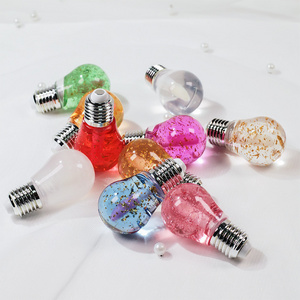 Best Selling 24K Gold Foil Make Own Long Lipgloss Vendors Personalized Cute Make Up Lip Pluming Little Girl Light Bulb Lip Gloss