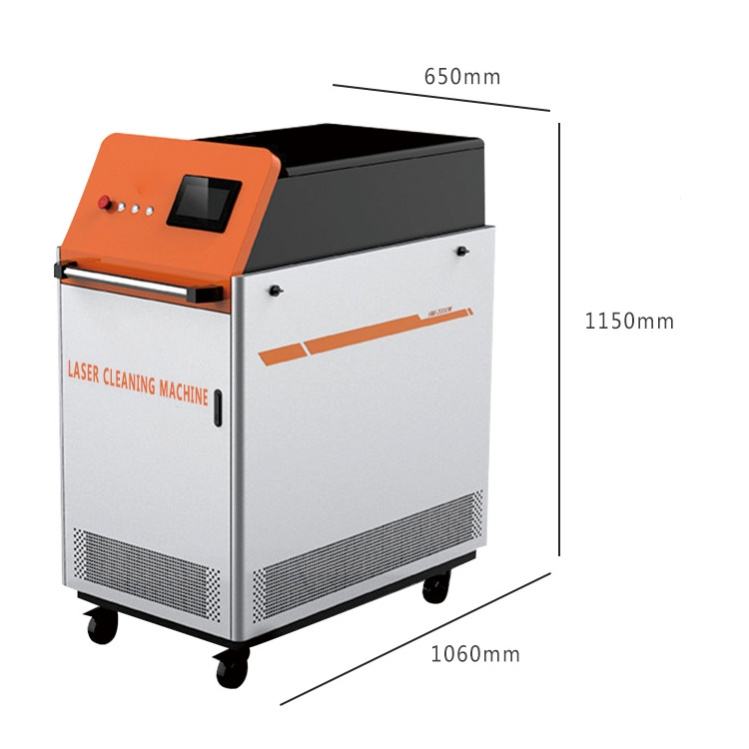 2024 Hot Selling Dust Paint Rust Removal Pulse Laser Cleaning Machine 1500W 2000W 3000WLaser Cleaning Machine Price