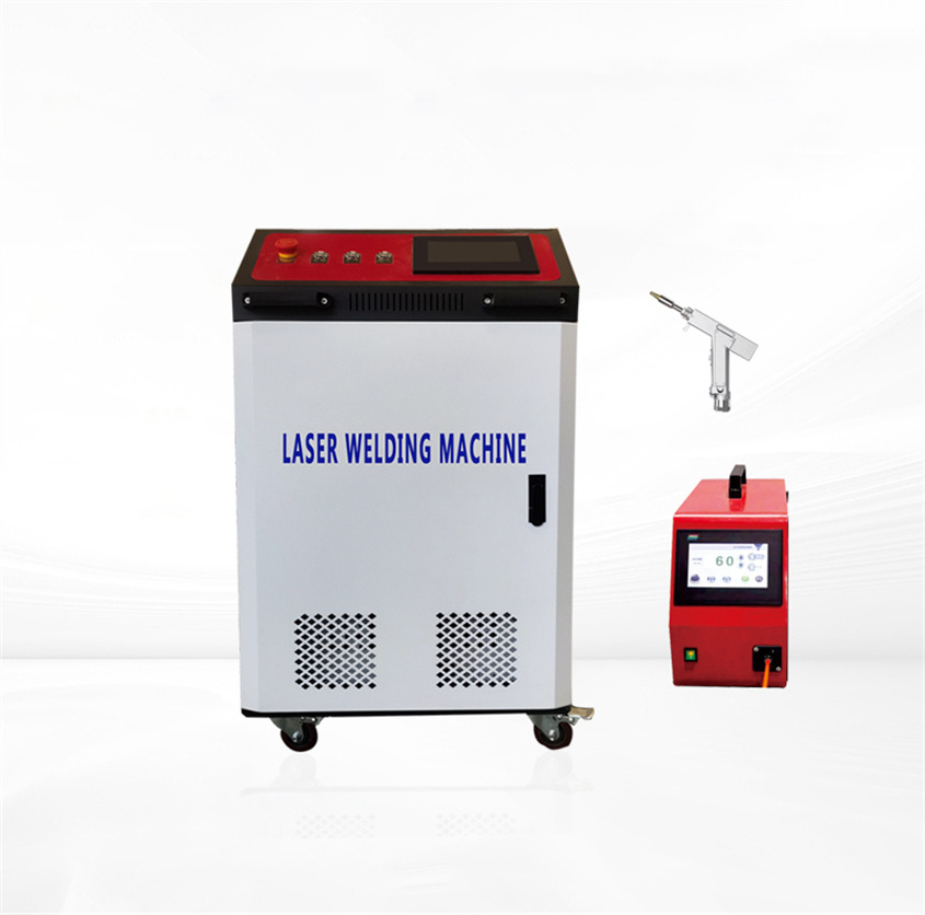 Hot Sale Mini Portable Fiber Handheld Laser Welder 1500W 2000W 3000W  Laser Welding Machine For Metal Stainless Steel 4In1