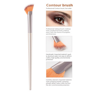 Factory Wholesale High Quality Eyeshadow Brush Vegan Single Brush For Eye Foundation Custom Eye Contour Makeup Brush