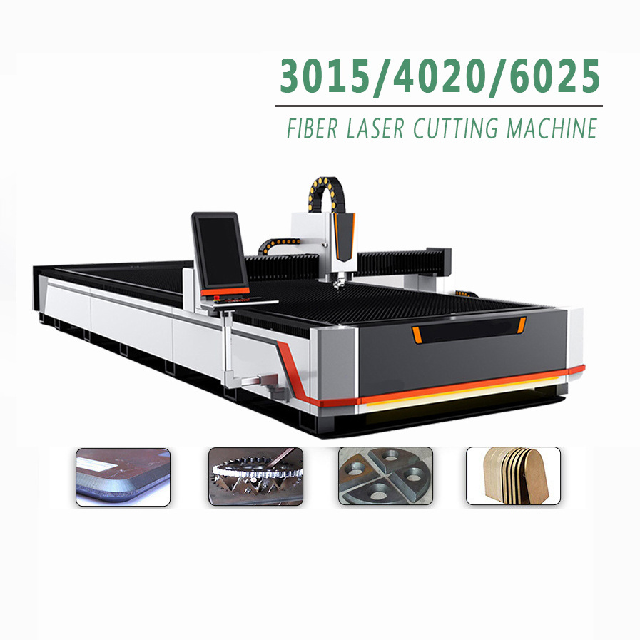 Laser Metal Cutting Machine 3015 1000w 3kw 6kw CNC Fiber Laser Cutter Machine Carbon laser cut machinery For Stainless Steel