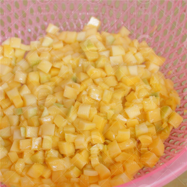 Commercial 3D pickle onion carrot pineapple tomato dicer for water chestnut dice potato cutting root vegetable dicing machine