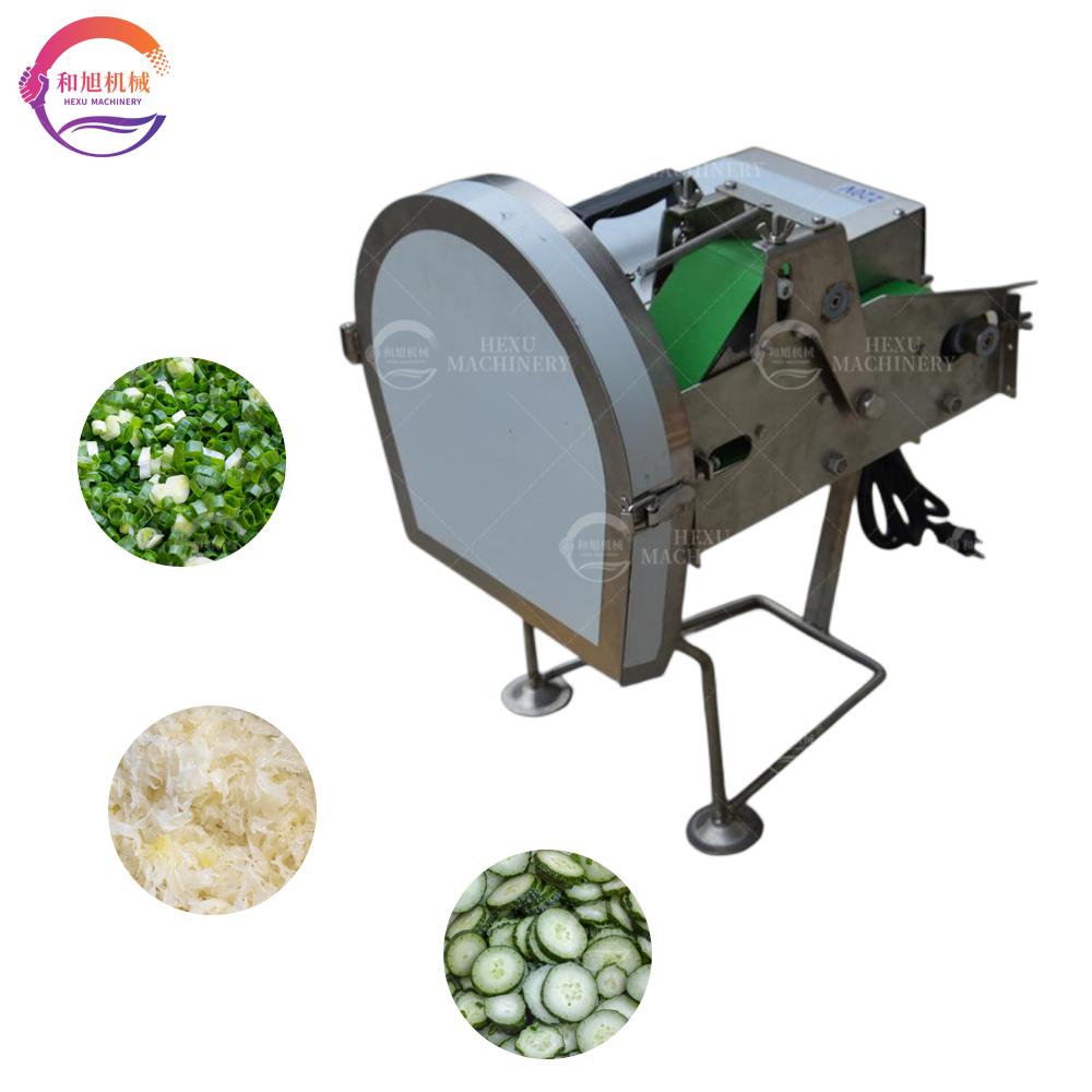 Small Type Leek Cutting Machine Green Onion Chopping Chili Chopper Banana Cucumber Slicing Machine