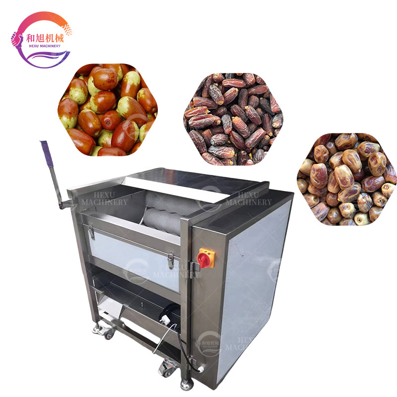 Dried Dates Cleaning Date Palm Washing Soft Brush Plant Dates Polishing Machine