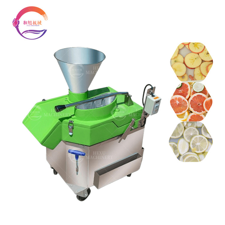 Automatic Apple Papaya Lemon Orange Potato Slicer Vegetable Fruit Chopper Cutter Dicer Shredder Processing Machine