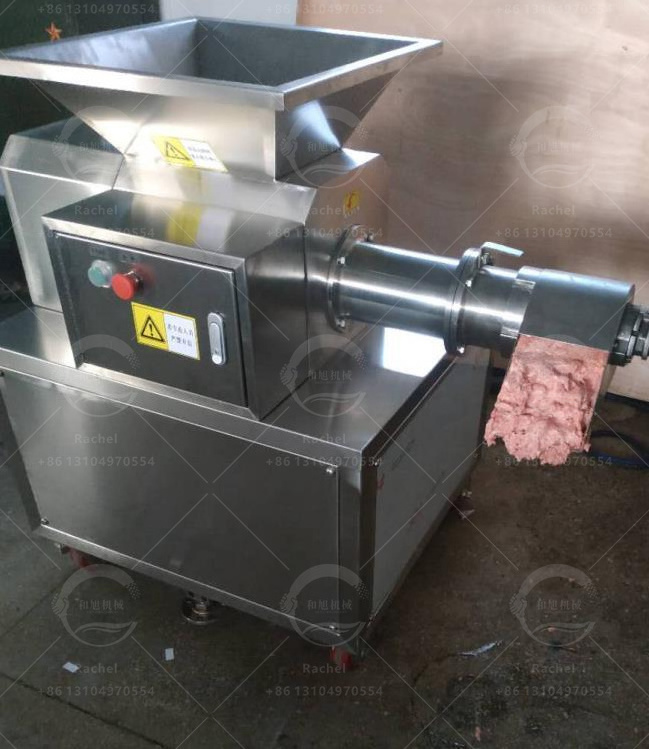 Automatic Meat Bone Separator Chicken Duck Goose Bone Removing Sausage Meat Making Poultry Debone Machine