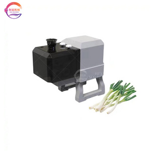 Small Desktop Scallion Shredder Onion Slicing Machine Celery Cutting Cutter Chopper