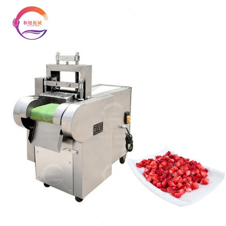 Preserved Fruit Cutting Machine / Dried Fruit Cube Cutter / Dry Berry Dicing Machine