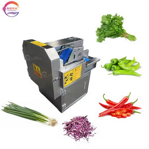 Automatic Leaf Vegetable Cucumber Cutting Machine/Spinach/ Parsley/Lettuce Slicer Machine