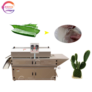 New Product Automatic Aloe Vera Peeling Machine Cactus Skin Removing Machine