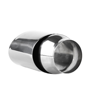 exhaust tips Stainless steel  201/ 304 carbon fiber dual exhaust tip direct universal muffler tip