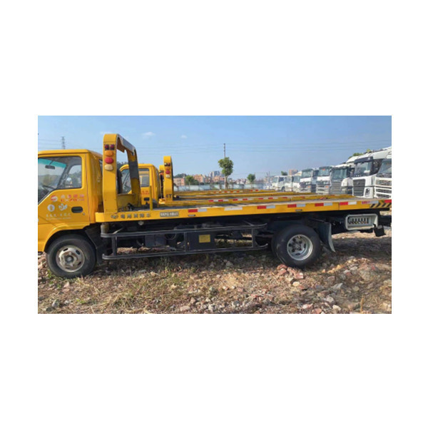 best price new products for flatbed towing truck isuzu EURO 5 emission standards 5 ton road wrecker tow truck