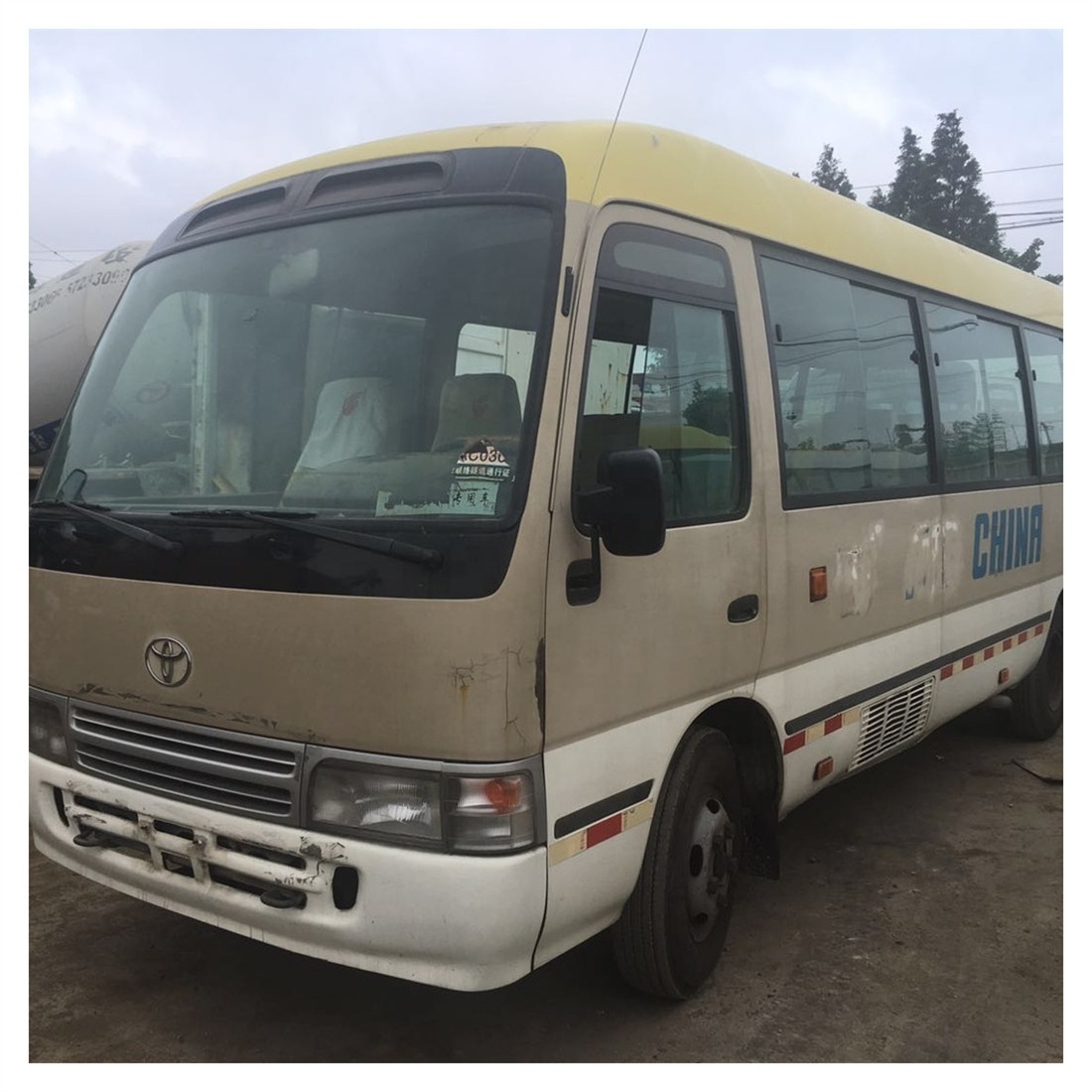 Used Japan medium-sized bus 4x2, used coaster buses