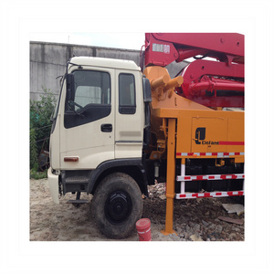 Isuzu chassis used Putzmeister concrete pump trucks 37 M 42M 45M  for sale