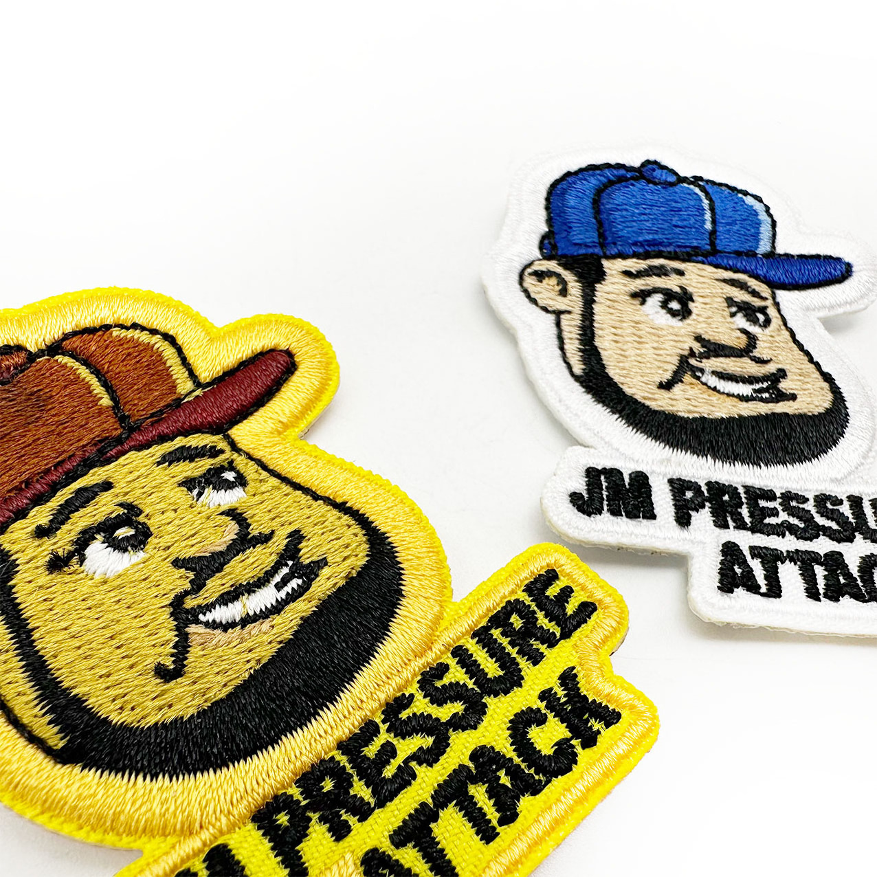 Customized Embroidered Iron-On Patch for Clothing Hats Shoes Personalized Patches Heat Transfer Techniques