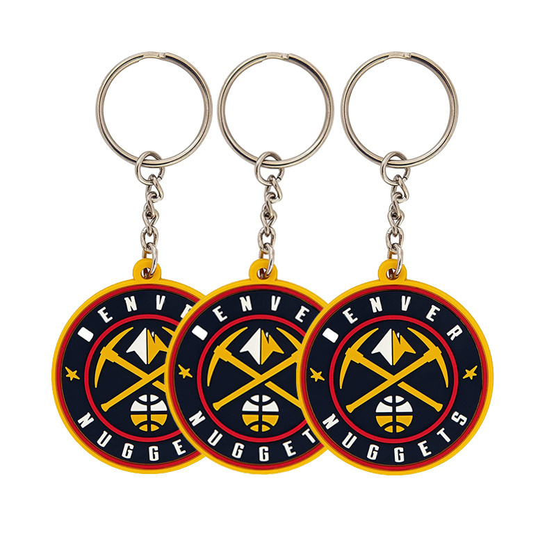 Keychain Custom Rubber Key Ring High Quality Customize PVC Key Chain Promotional Keychains & Carabiners