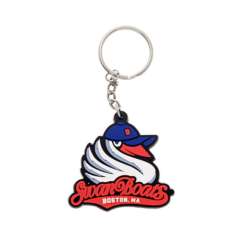 Custom 2D/3D Soft PVC Cute Keychains Holder Machine Make Rubber PVC Key Chain With Your Logo