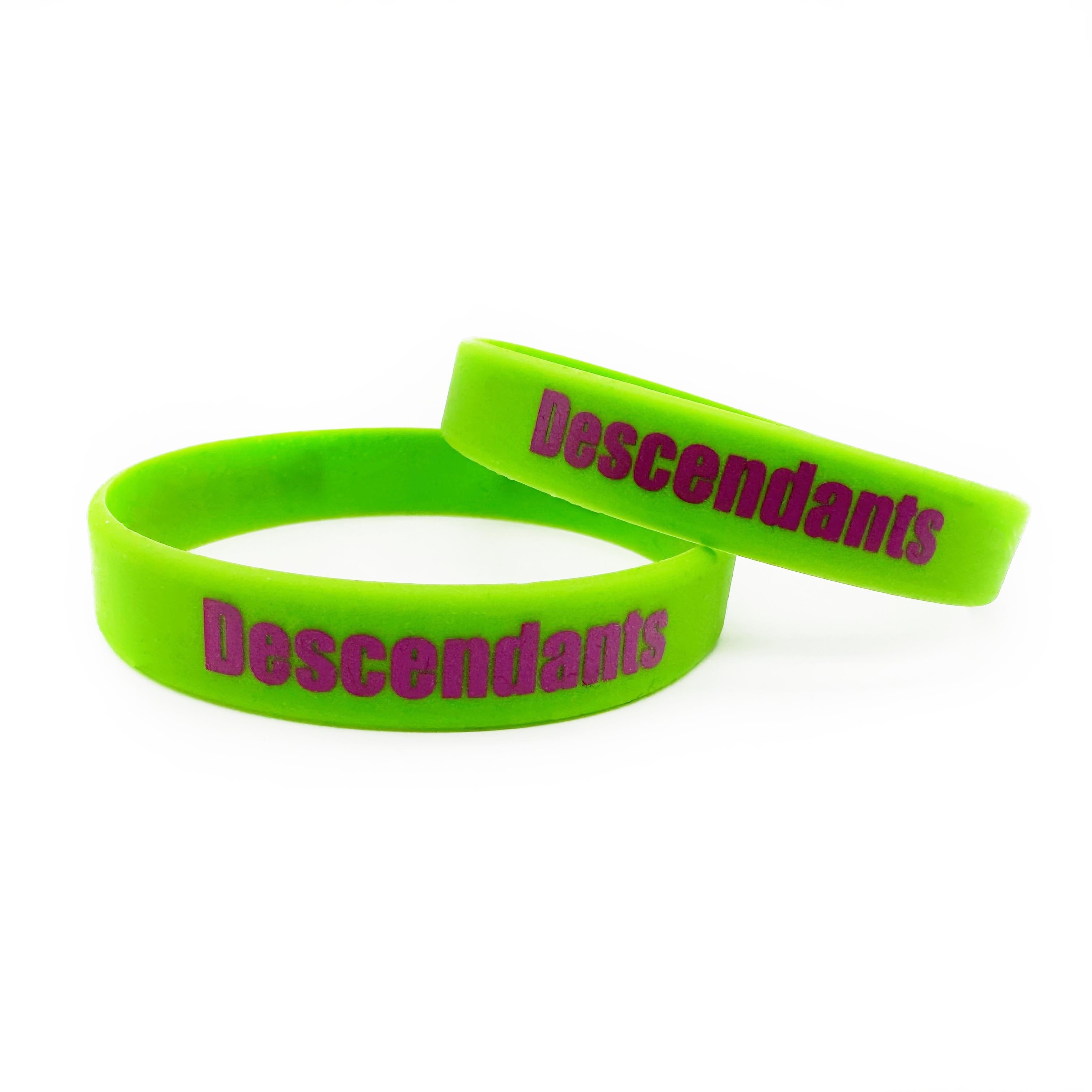 Customized Logo Print Debossed Silicone Bracelets Personalized Wristband Rubber Silicone Wristband With Customized Logo