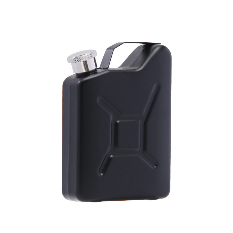 5 oz hidden Flasks with Funnel Whisky Wine Pot Creative Stainless Steel Flagon for Whiskey alcool Men Gift Jerry Can Hip Flask