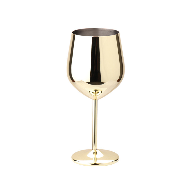 Stainless Steel Wine Glass 18 oz Cute, Unbreakable Wine Glasses for Travel, Camping and Pool Fancy, Unique and Cool water goblet