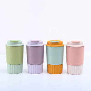 12oz reusable stainless steel travel tumbler with lid rubber cups oem vacuum insulated octagonal cup high value car coffee mug