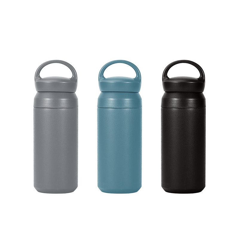 Japanese Korean Harajuku Style Vacuum Flask 350ml 500ml Stainless Steel Insulated Travel Tumbler Water Bottle