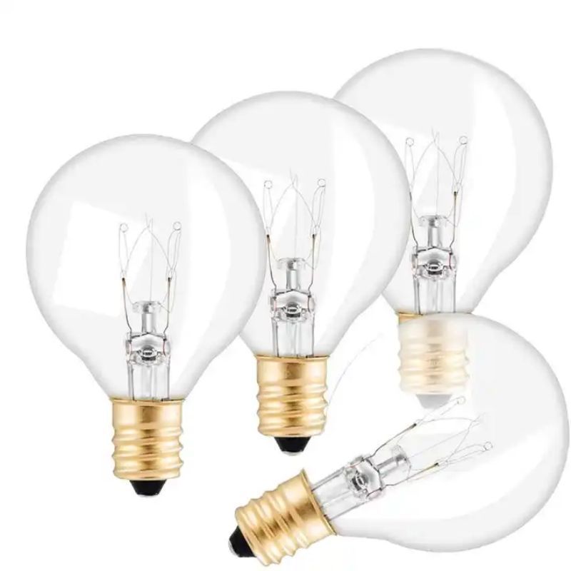 G40 Tungsten Clear LED Light Bulb Screw Light String Accessories E12 Incandescent Bulb Outdoor Light String Bulb