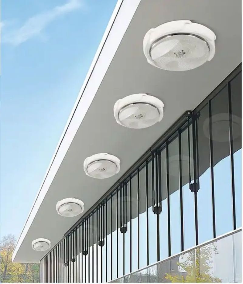 New Solar Ceiling Light Home Lighting Indoor Living Room Balcony Outdoor Patio Large Entrance Light