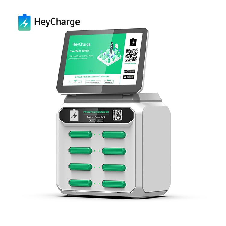 Best prices Phone charging station powerbank charging kiosk rental portable power bank shared power bank kiosk