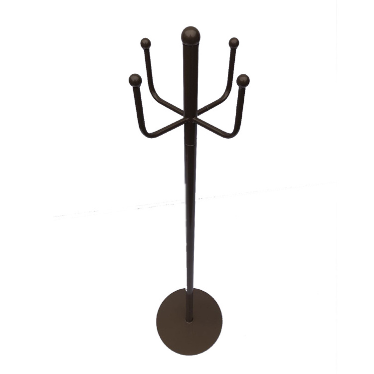 Small Size Kid Standing Coat Rack Floor Standing Coat Rack for Restaurant Coffee Shop Table Side Hanging Clothes Bag Hat