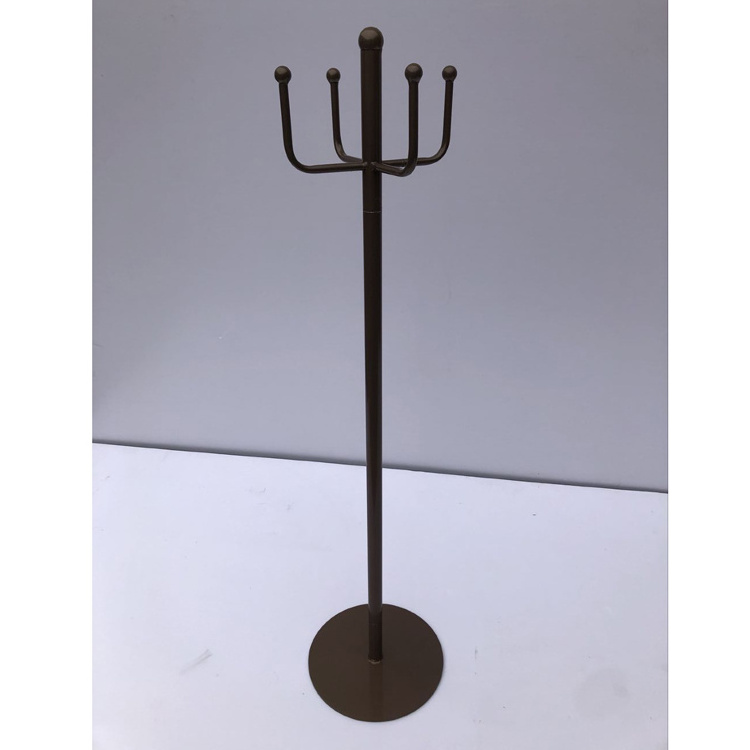 Small Size Kid Standing Coat Rack Floor Standing Coat Rack for Restaurant Coffee Shop Table Side Hanging Clothes Bag Hat