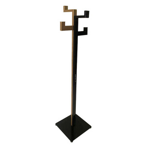 Restaurant Table Side Coat Rack for Hanging Handbag Hat Mini Coat Stand with Base Retail Store Valet Stand Handbag Stand