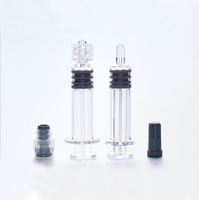 Disposable Medical Prefilled Glass Cartridge Syringe