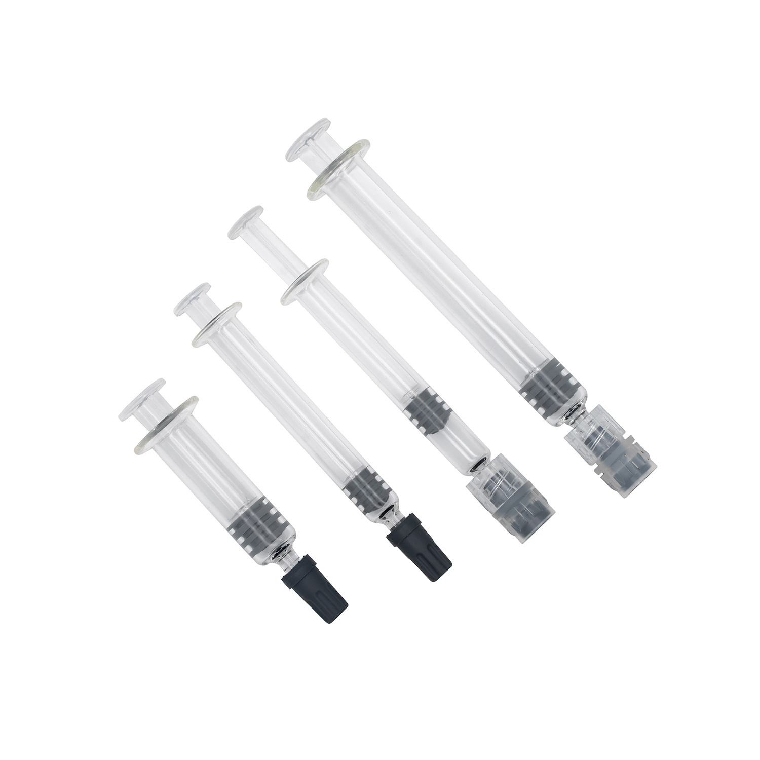 Prefilled Reusable Applicator Borosilicate Glass Syringe With Luer Lock