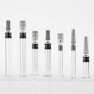 3ml glass syringe prefilled medication cartridge