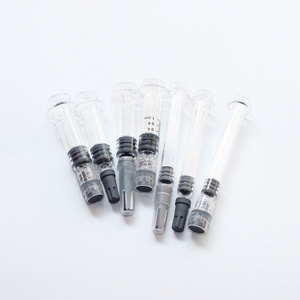 Disposable Medical Prefilled Glass Cartridge Syringe