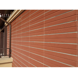 Wood tile for exterior wall tile red terracotta panel from China supplier