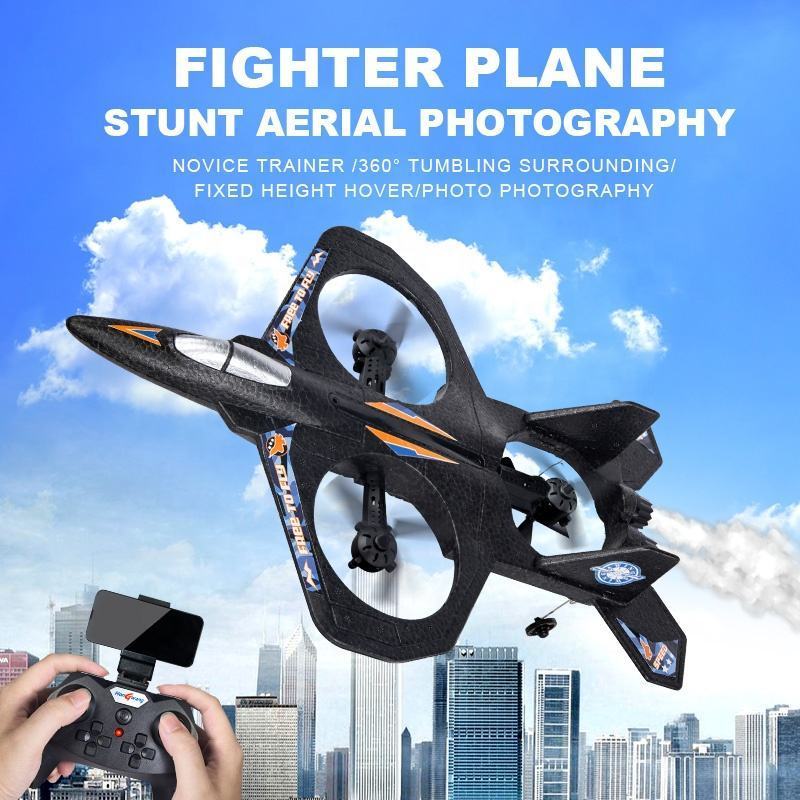 2.4G Fighter Radio EPP Foam Air Flying Glider Remote Control RC Jet Fighter Stunt Plane Airplane Aircraft Model Toy