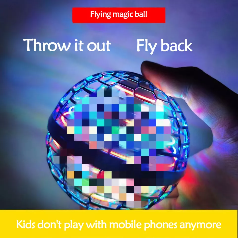 Hot Selling Nova Pro Magic 360 Rotating Hover Mini Drone Led Flying Orb Ball Toy Flying Spinner Boomerang Ball