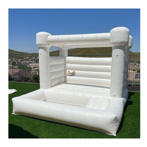 Toddler PVC Bounce House with Ball Pool Mini Inflatable Bouncy Castle for Rental